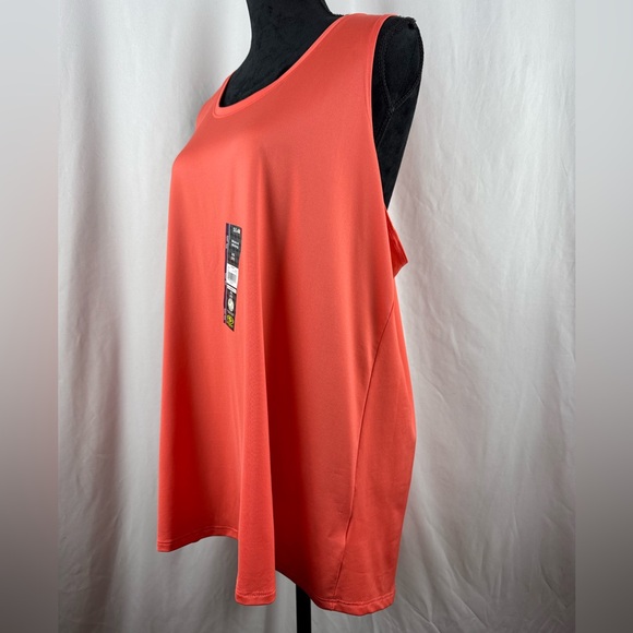 NWT Athletic Works Plus Size Peach Tank Top - Picture 2 of 6